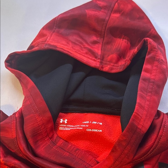 UNDER ARMOUR HOODIE SWEATSHIRT - YMD/JM/ M - Picture 4 of 6